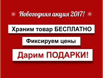 Новогодняя акция 2017!